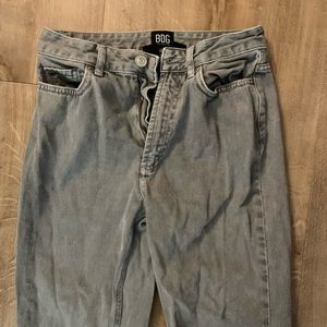 grey bdg mom high rise jeans